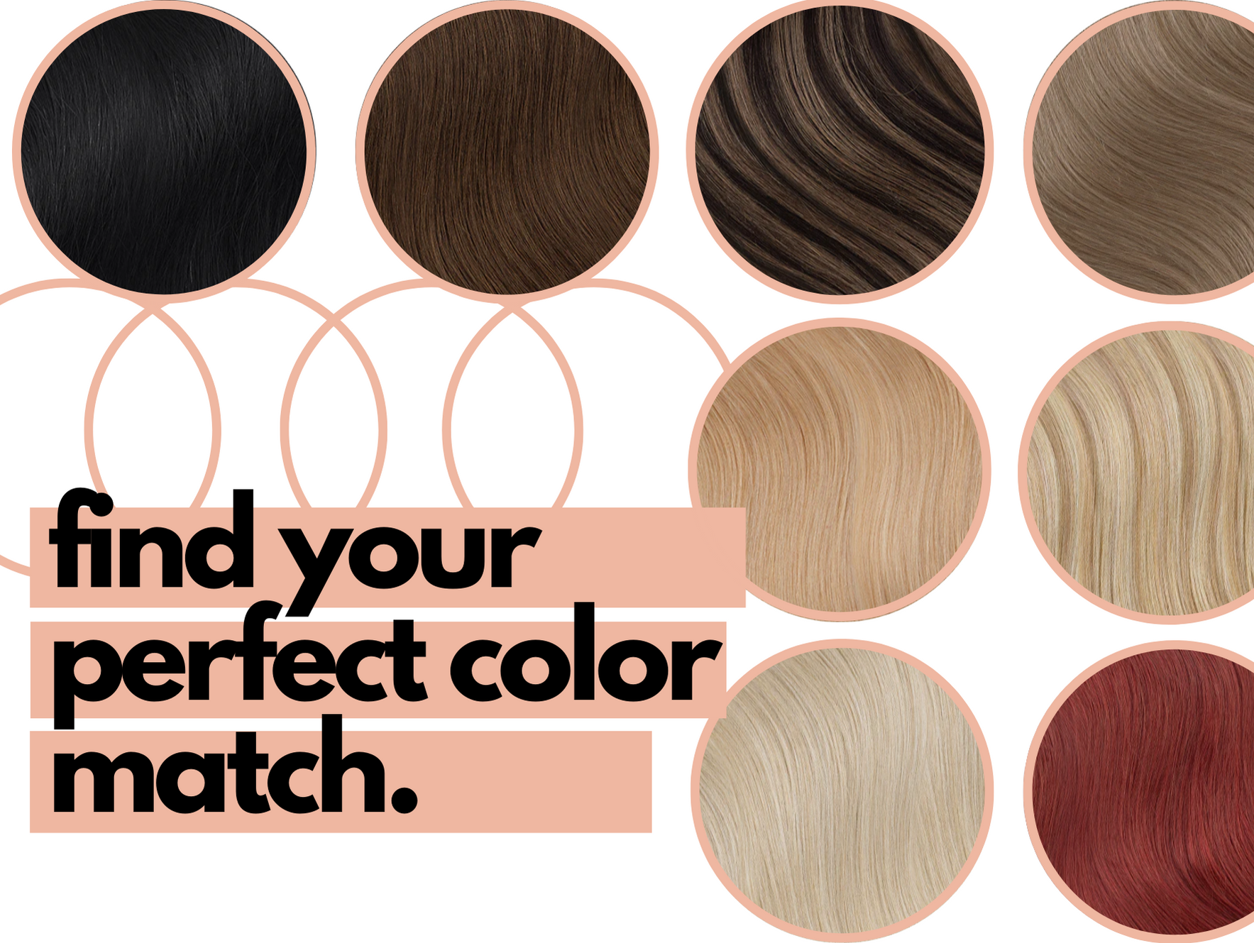 how to color match hair extensions