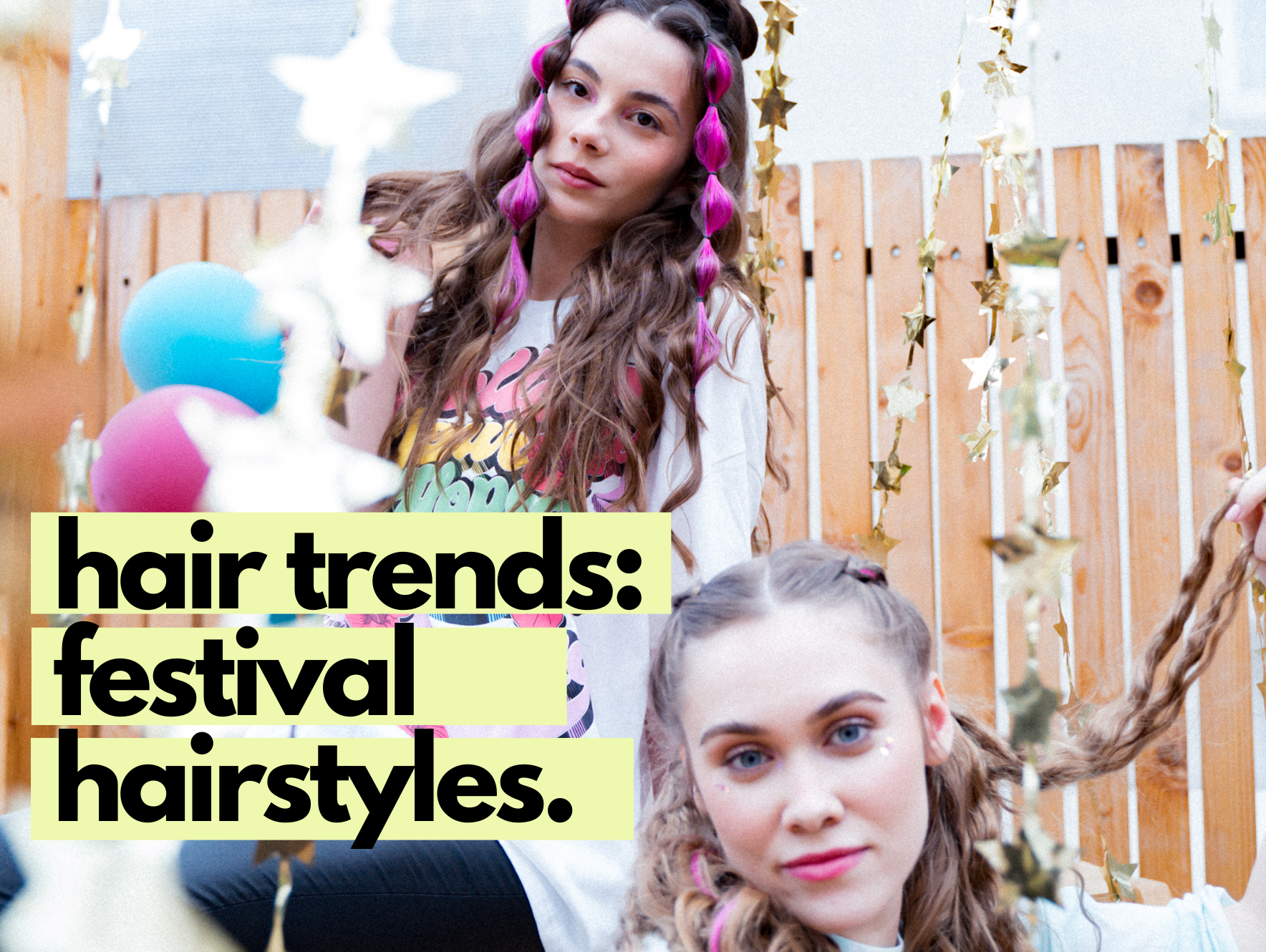 ponytail festival hairstyles.