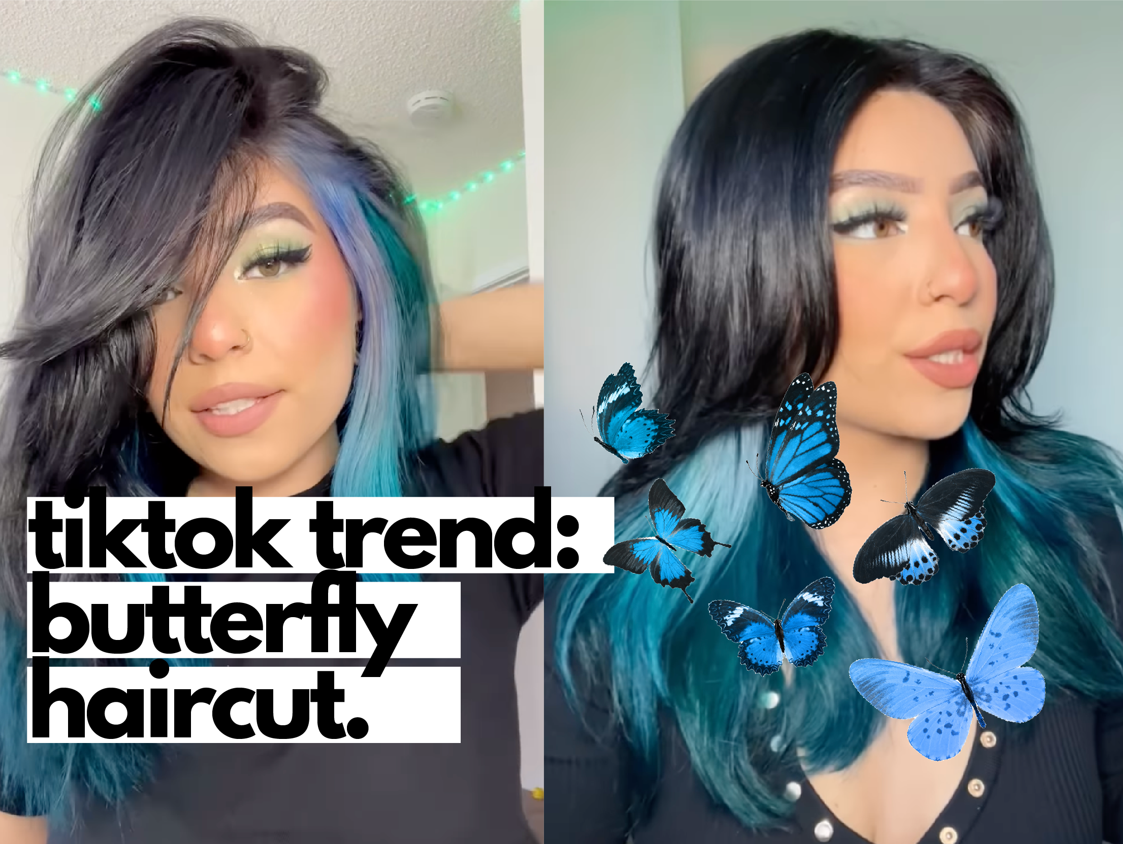 how to: butterfly haircut.