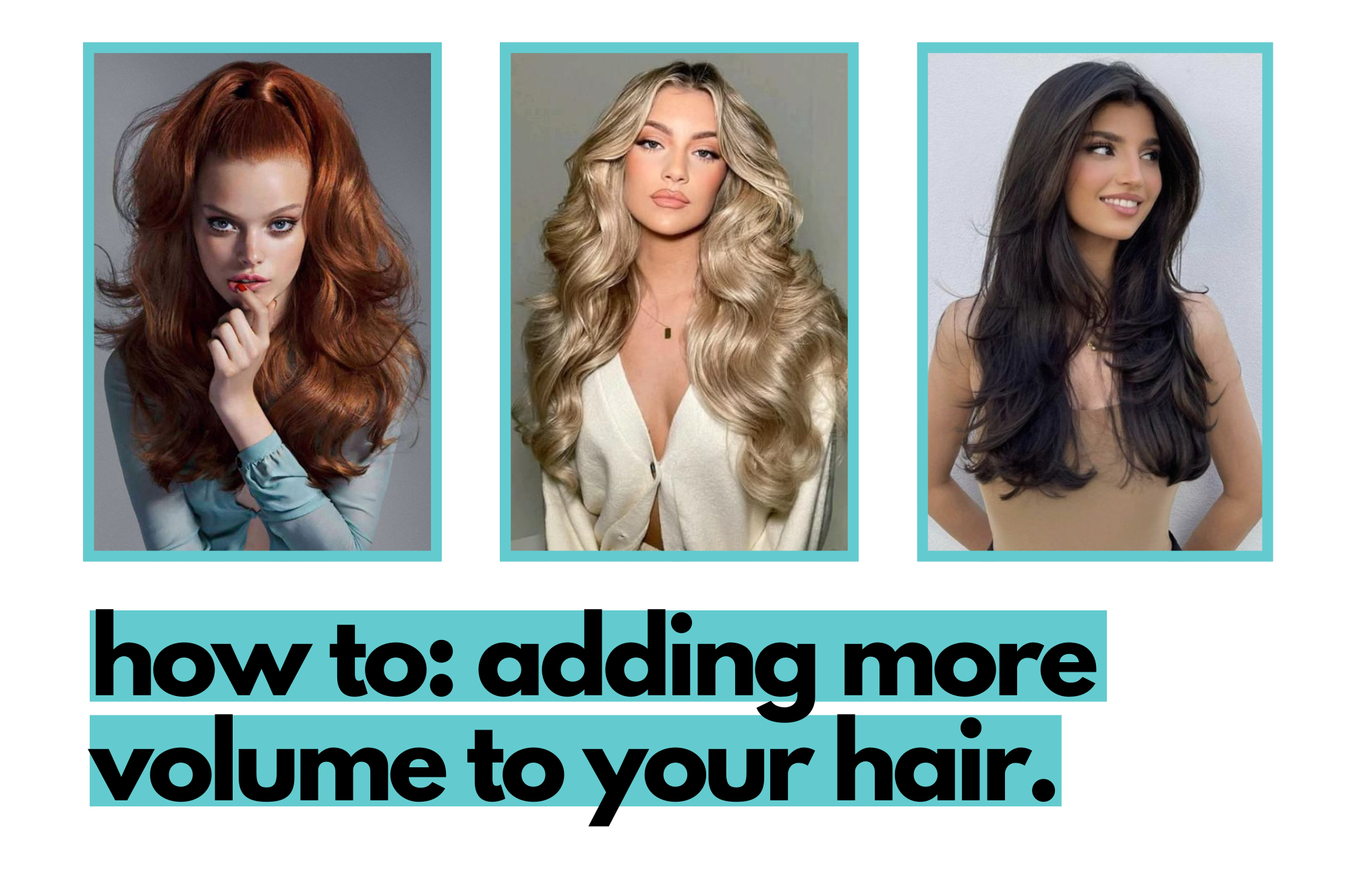 How To Add Volume To Top Of Hair how to add volume to hair: 5 simple ways.