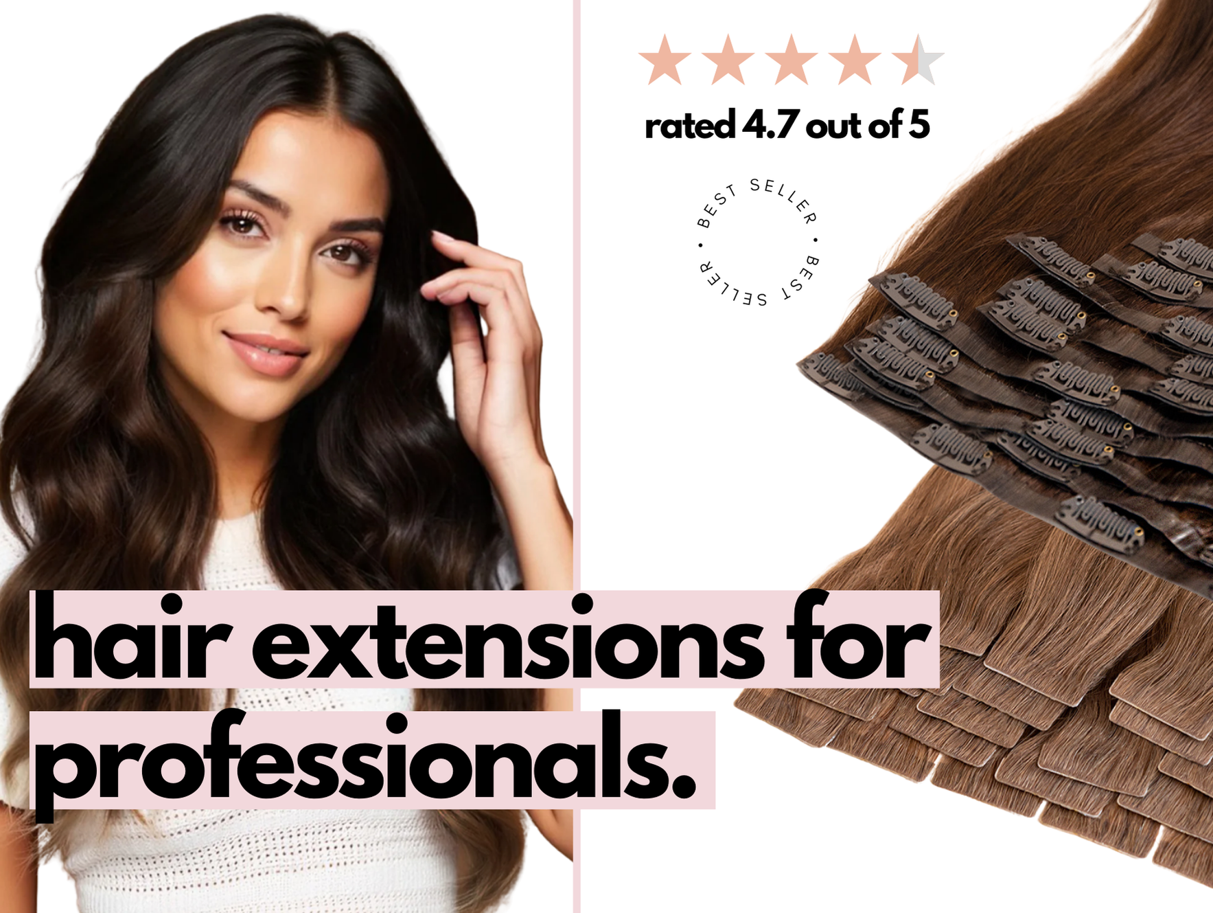 Irresistible Me Hair Extensions for Professionals.