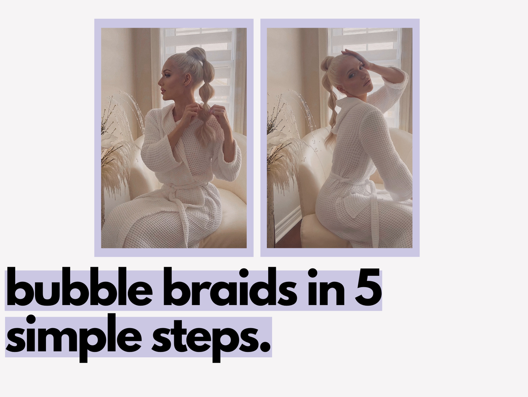bubble braids