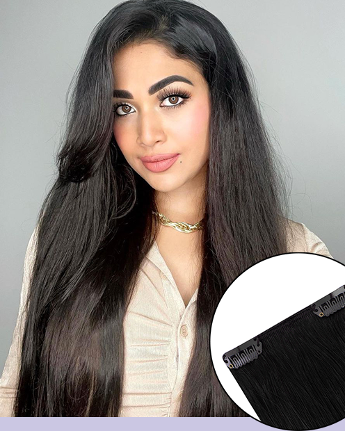 clip in hair extensions collection