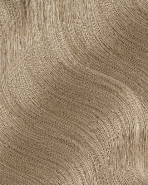 clip-in hair extensions ash blonde.