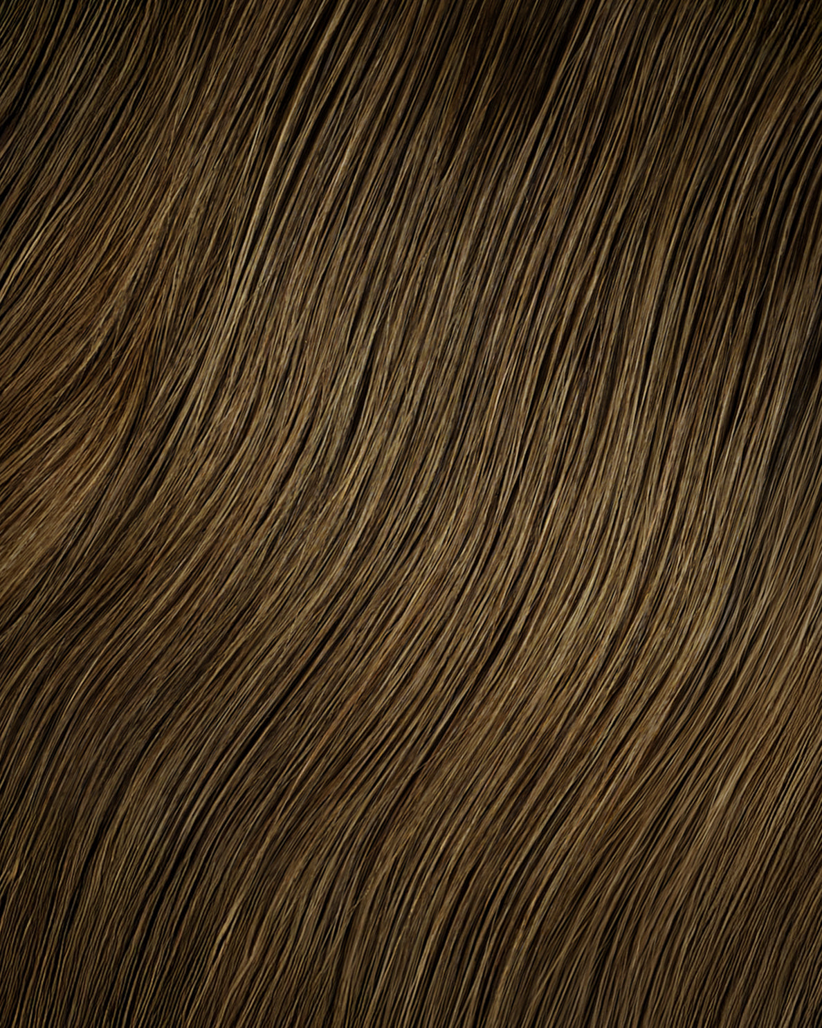 invisible clip-in hair extensions ash brown.