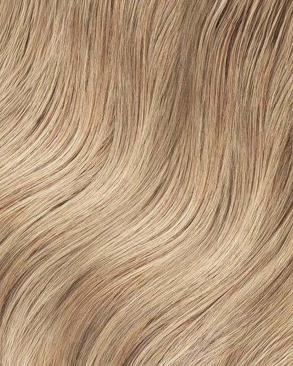 halo one-step hair extensions ash blonde.