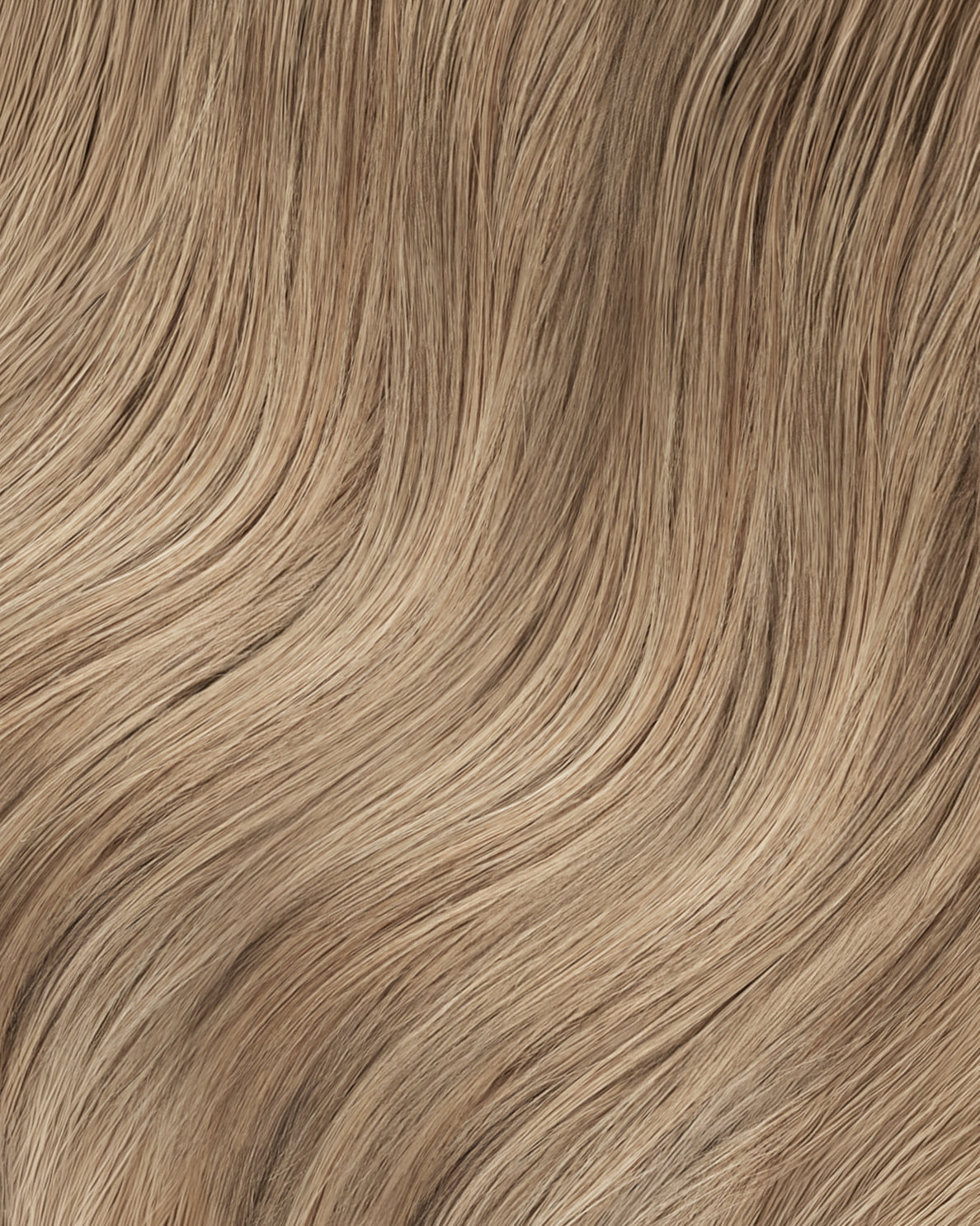 invisible clip-in hair extensions ash blonde.