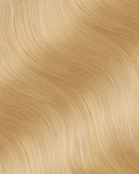 clip-in hair extensions honey blonde.