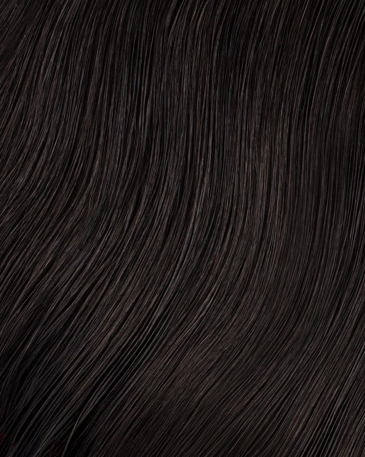 invisible clip-in hair extensions dark brown.