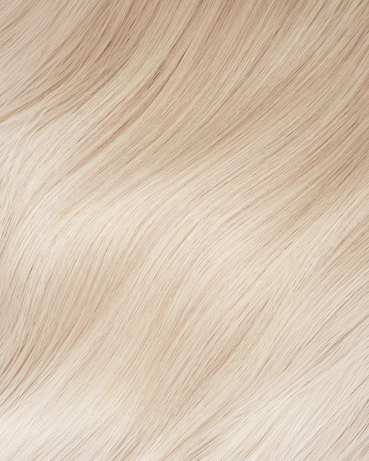 tape-in hair extensions icy blonde.
