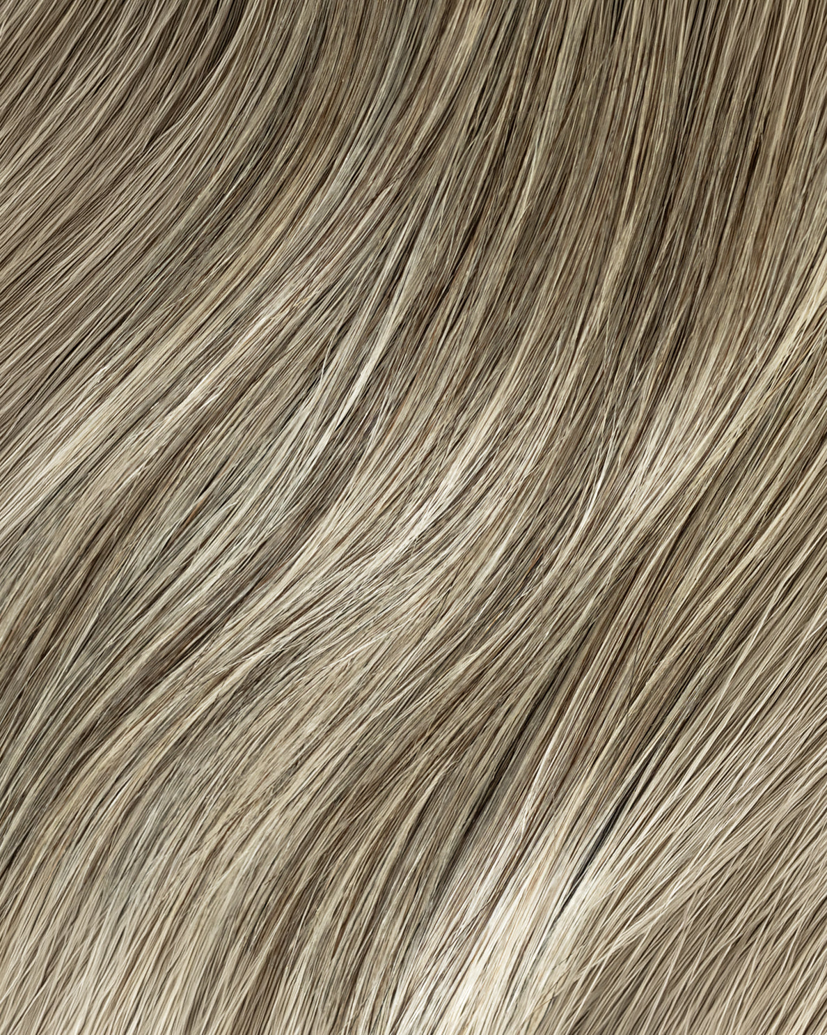 invisible clip-in hair extensions salt & pepper.