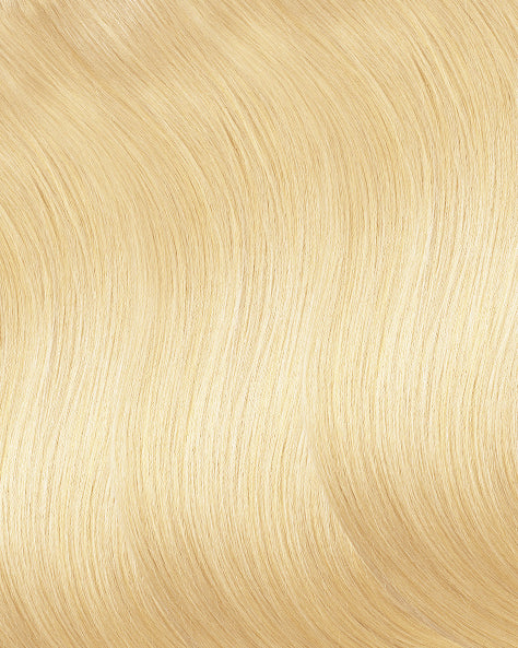 clip-in hair extensions light blonde.