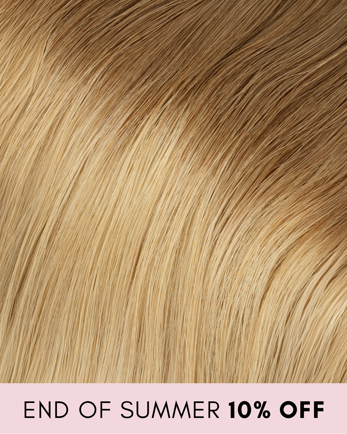 clip-in hair extensions dirty blonde rootmelt.