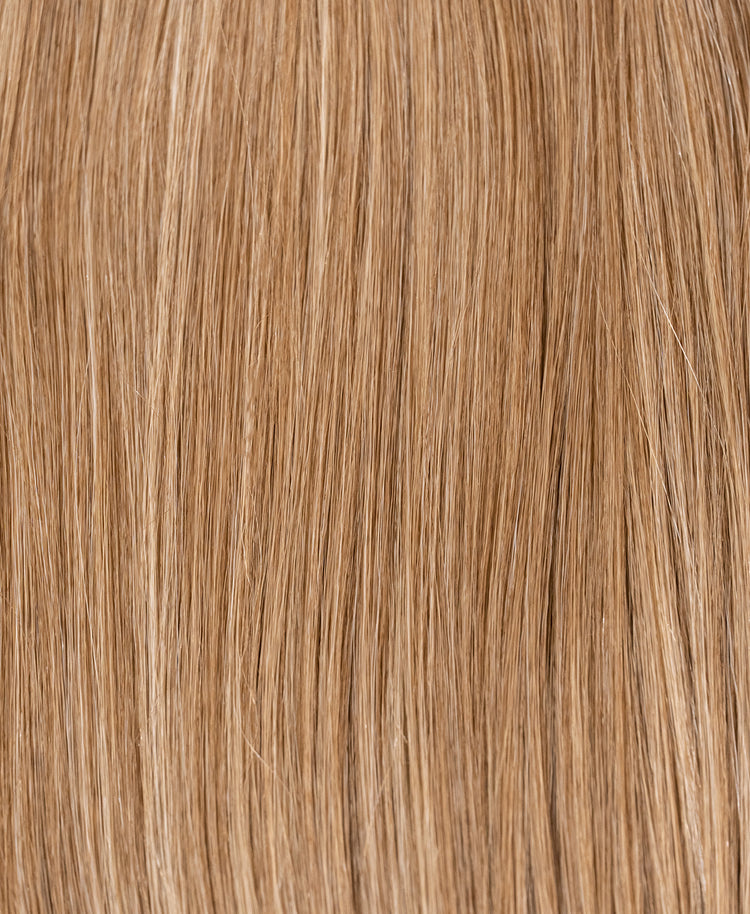 vegan fiber flipped ends ponytail - ash blonde 17".