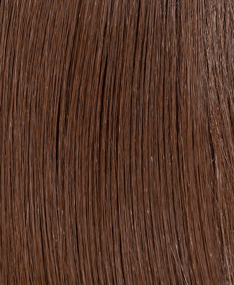 long straight ponytail - chocolate brown 26".