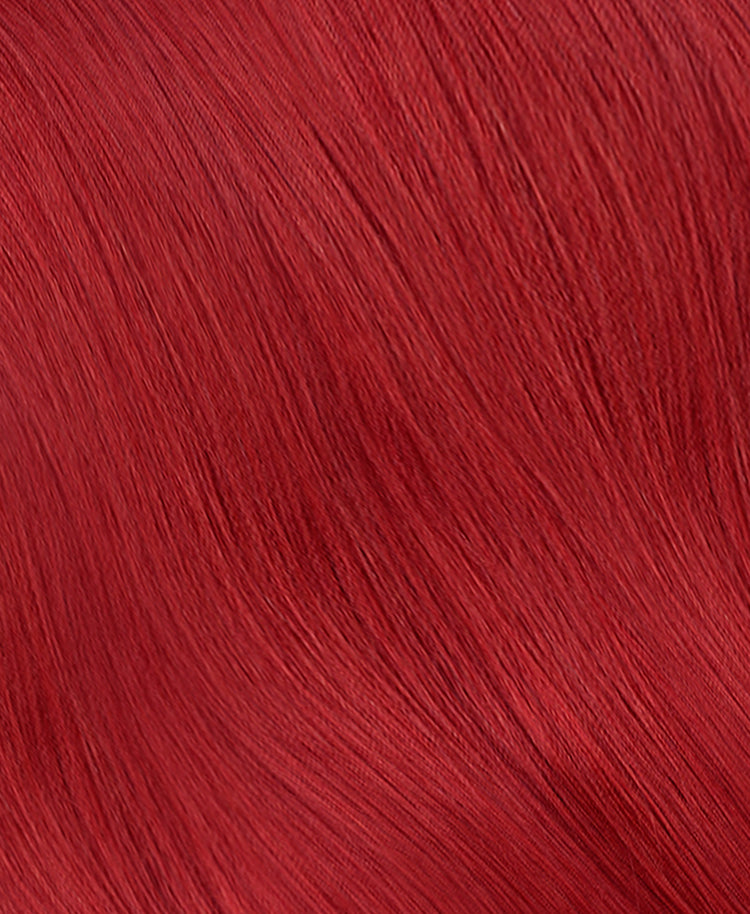 vegan fiber long straight ponytail - ruby 26".