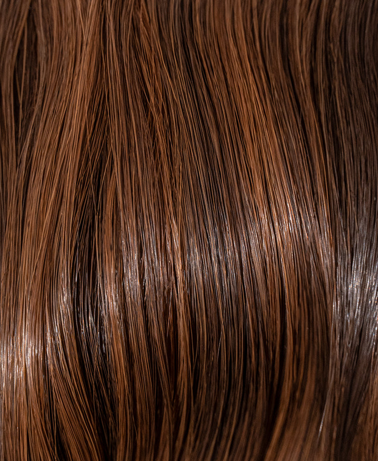 bouncy ponytail - brown highlights 18".