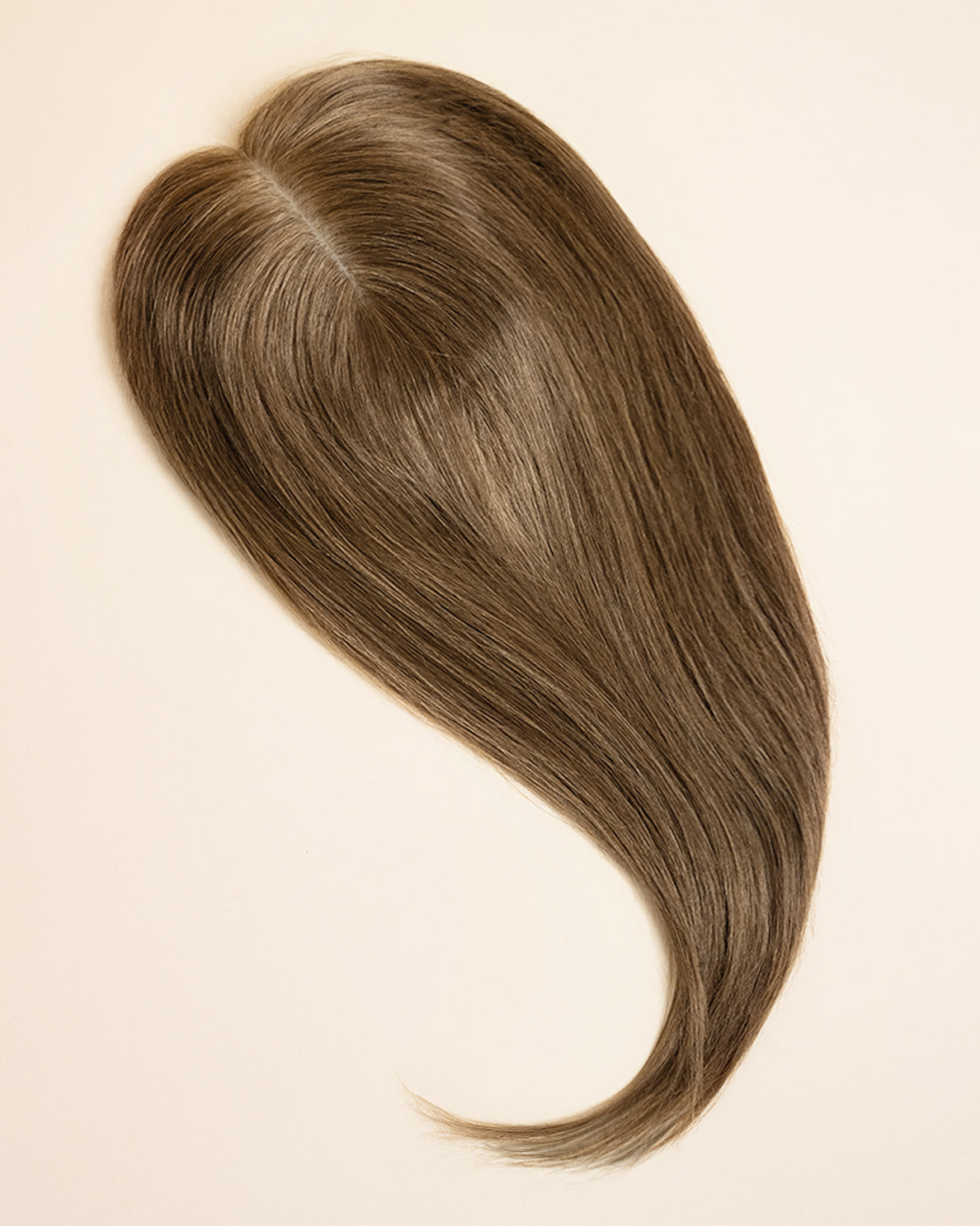 premium hair topper 14" dark blonde.