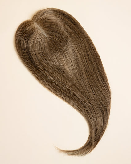 premium hair topper 14" dark blonde.