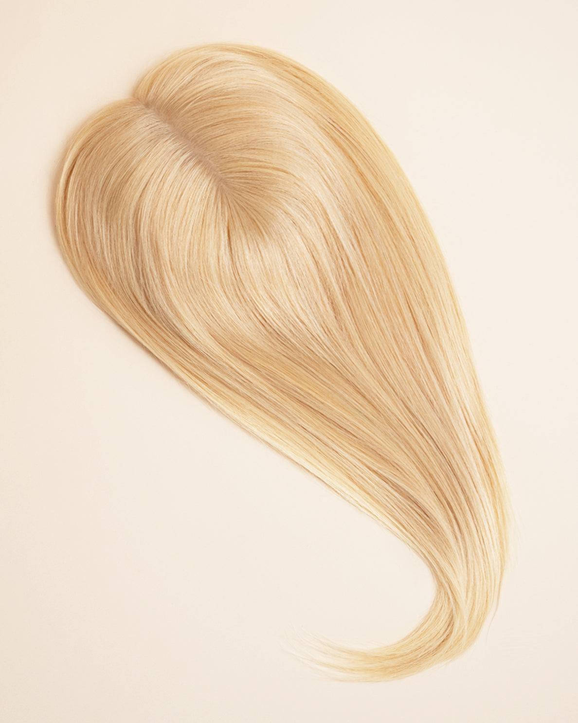 premium hair topper 14" light blonde.