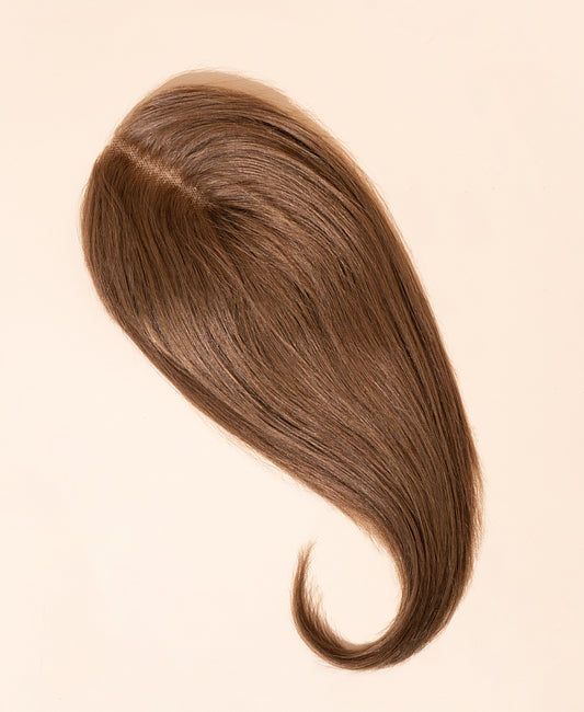 hair topper light brown (#6).