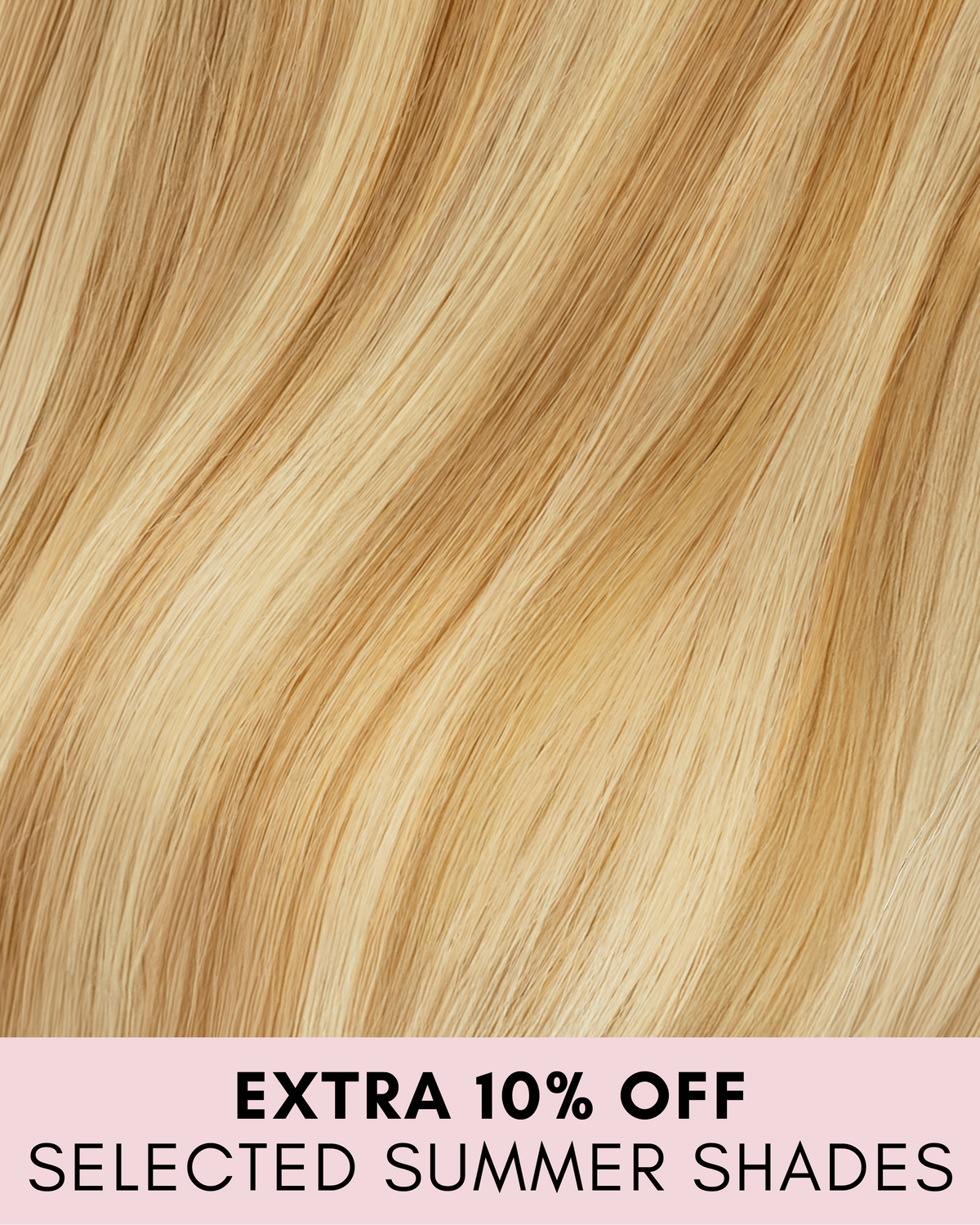 clip-in hair extensions golden highlights.