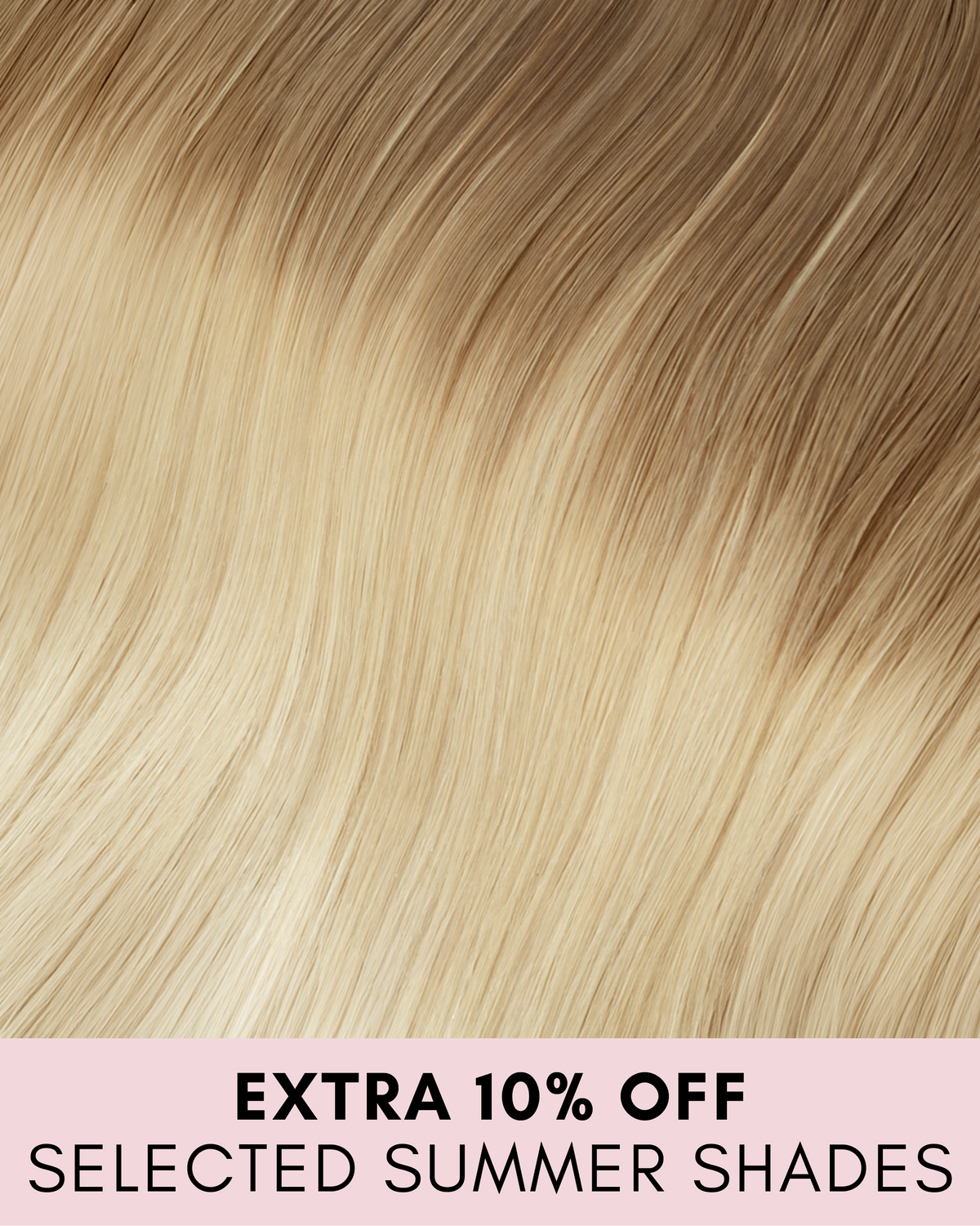 clip-in hair extensions shadow root white blonde.