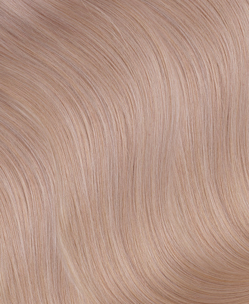 long bob human wig - 12" ash blonde.