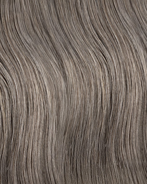 one-step hair extensions salt & pepper.