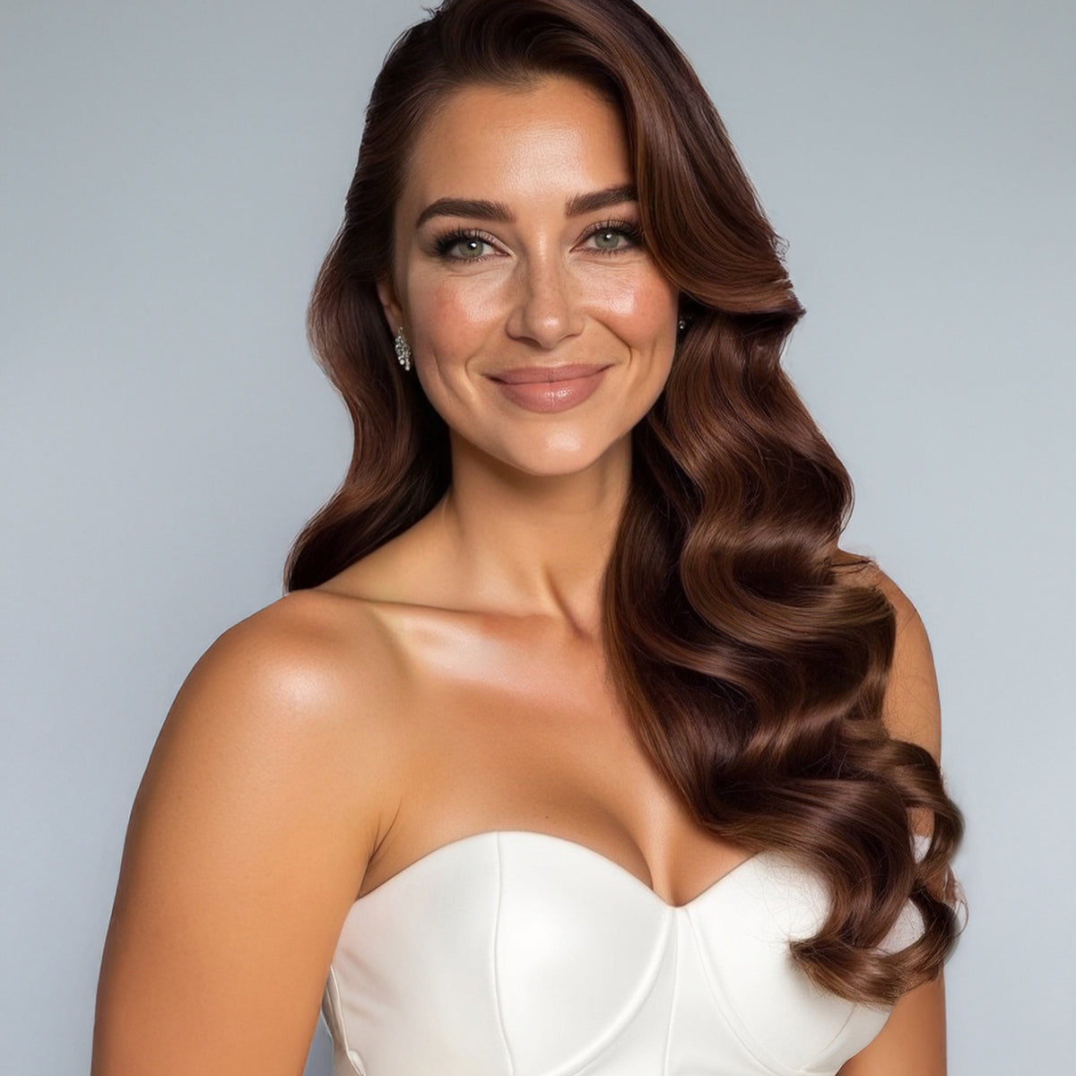 tape-in hair extensions medium brown. – Irresistible Me