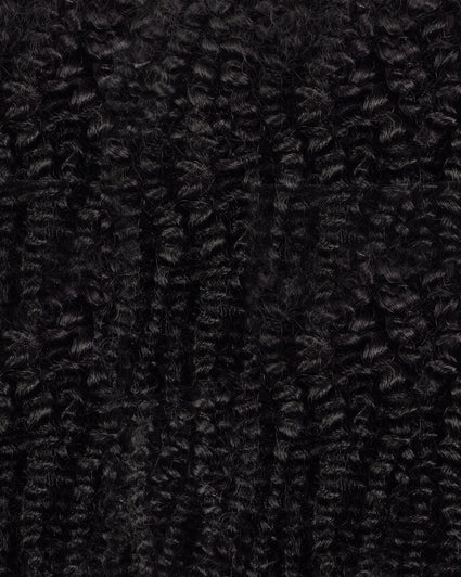 curly (3C curls) clip-in extensions #1b natural black.