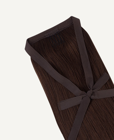 ponytail - #4 medium brown.