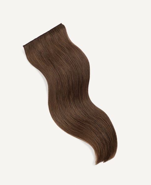 clip-in volumizer light brown (#6).
