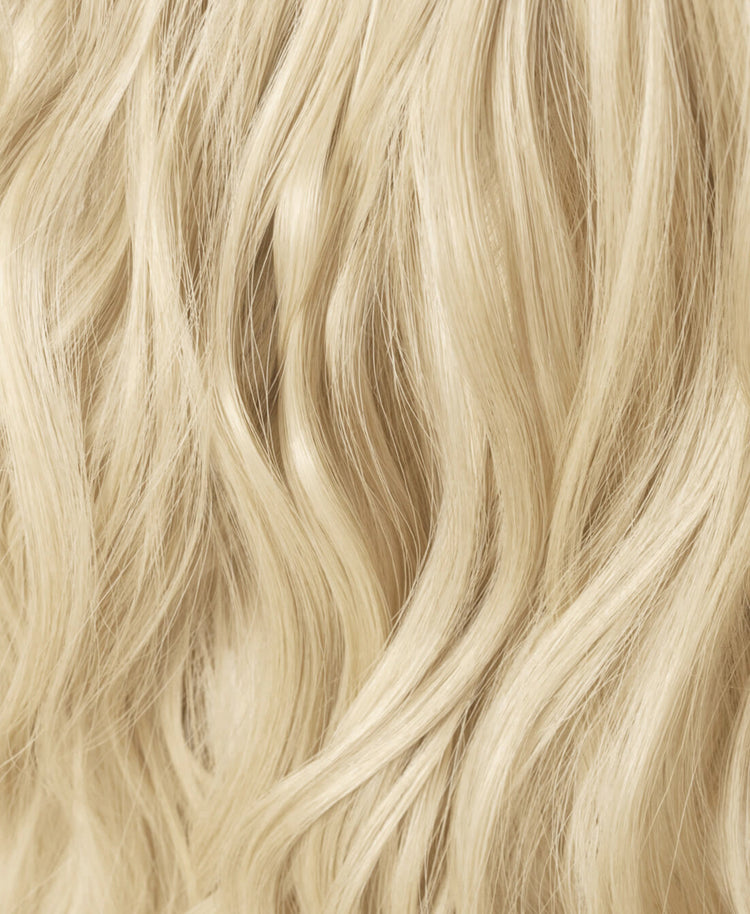 half up/half down #613 light blonde.