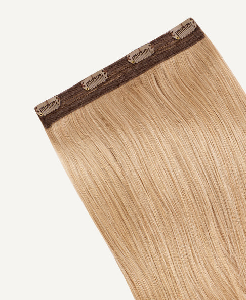 clip-In volumizer #28 honey blonde.