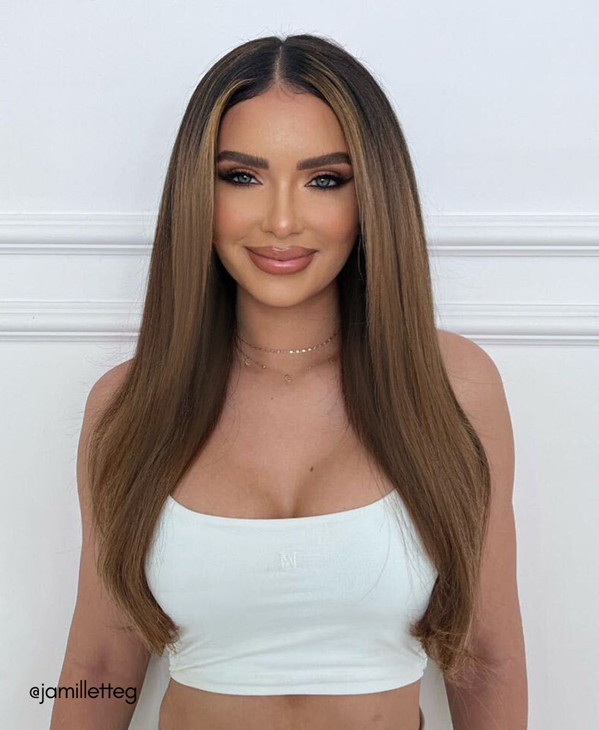 Light brown human hair extensions Clearance