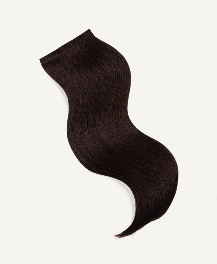 clip-in volumizer #2 chocolate brown.