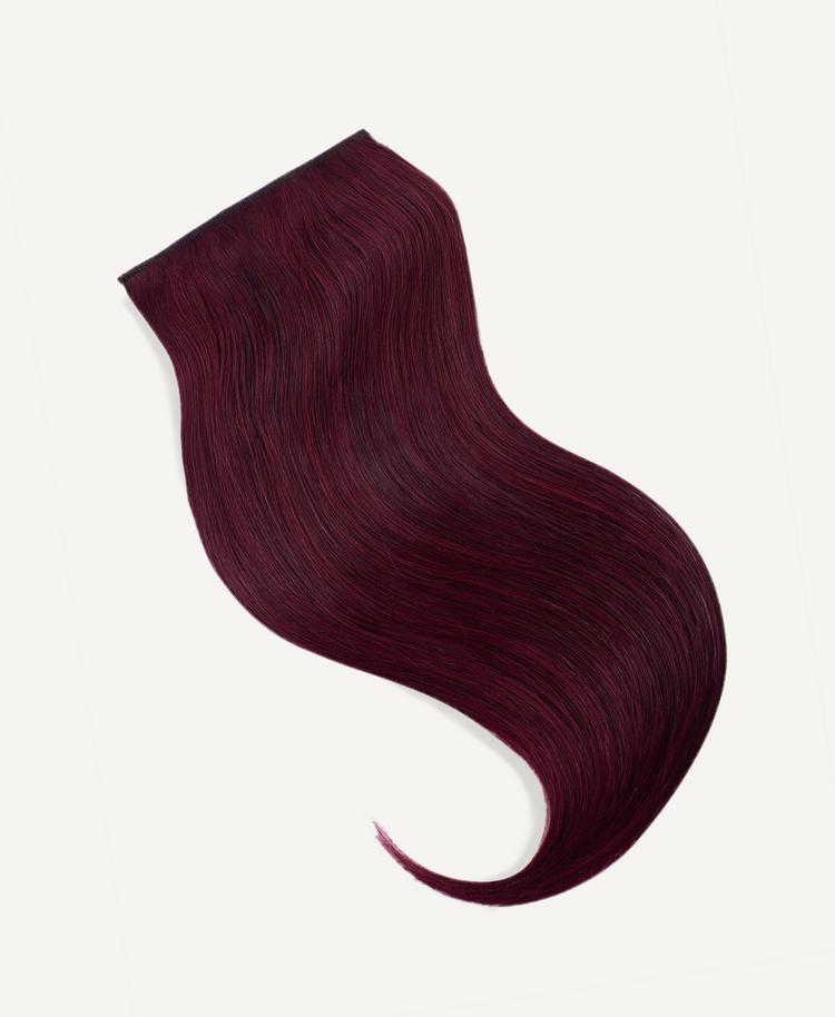 clip-in volumizer #99J cherry red.