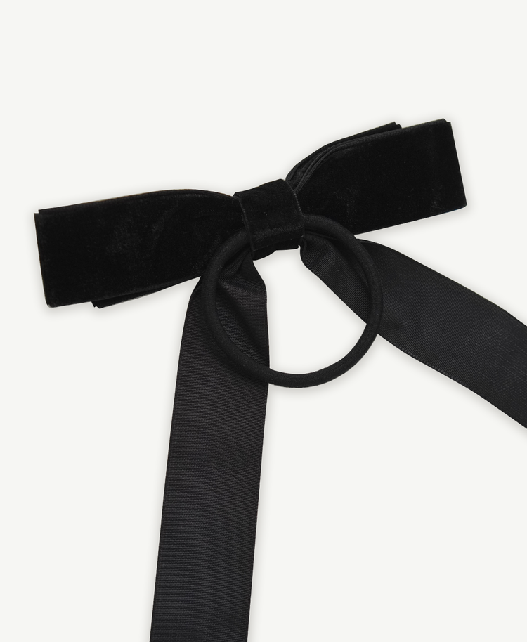 velvet hair bow.