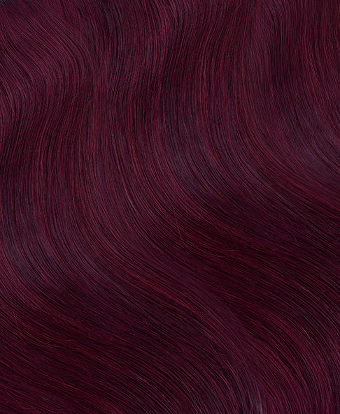 clip-in volumizer #99J cherry red.