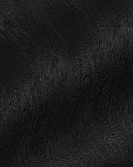 jet black clip-in volumizer color swatch