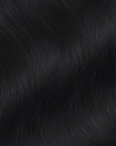 clip-in volumizer jet black.