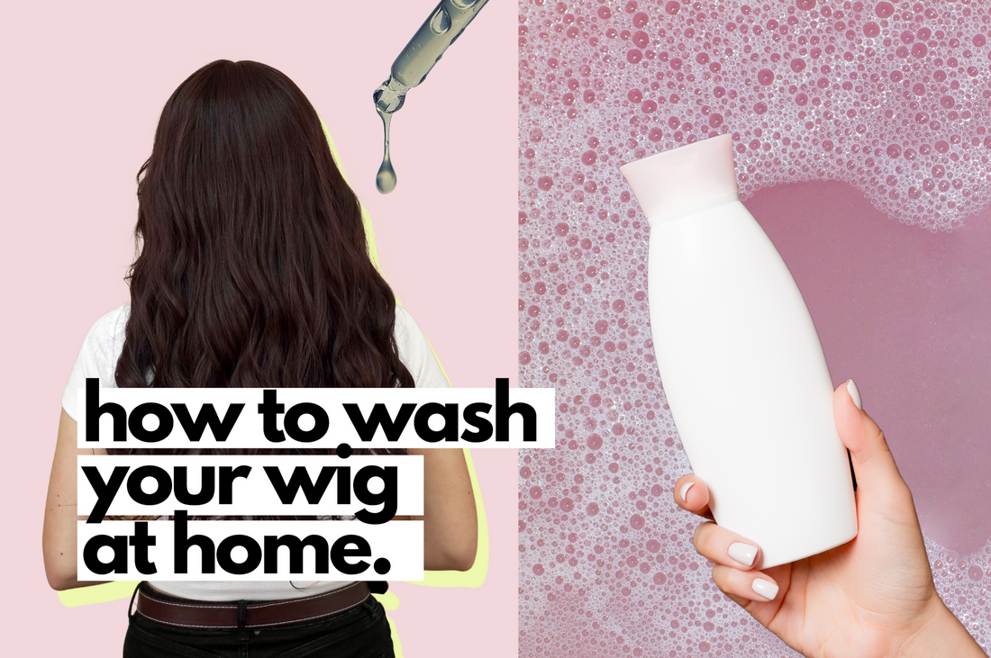 how to wash a wig.