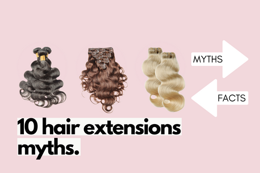 10 hair extensions myths: debunked.