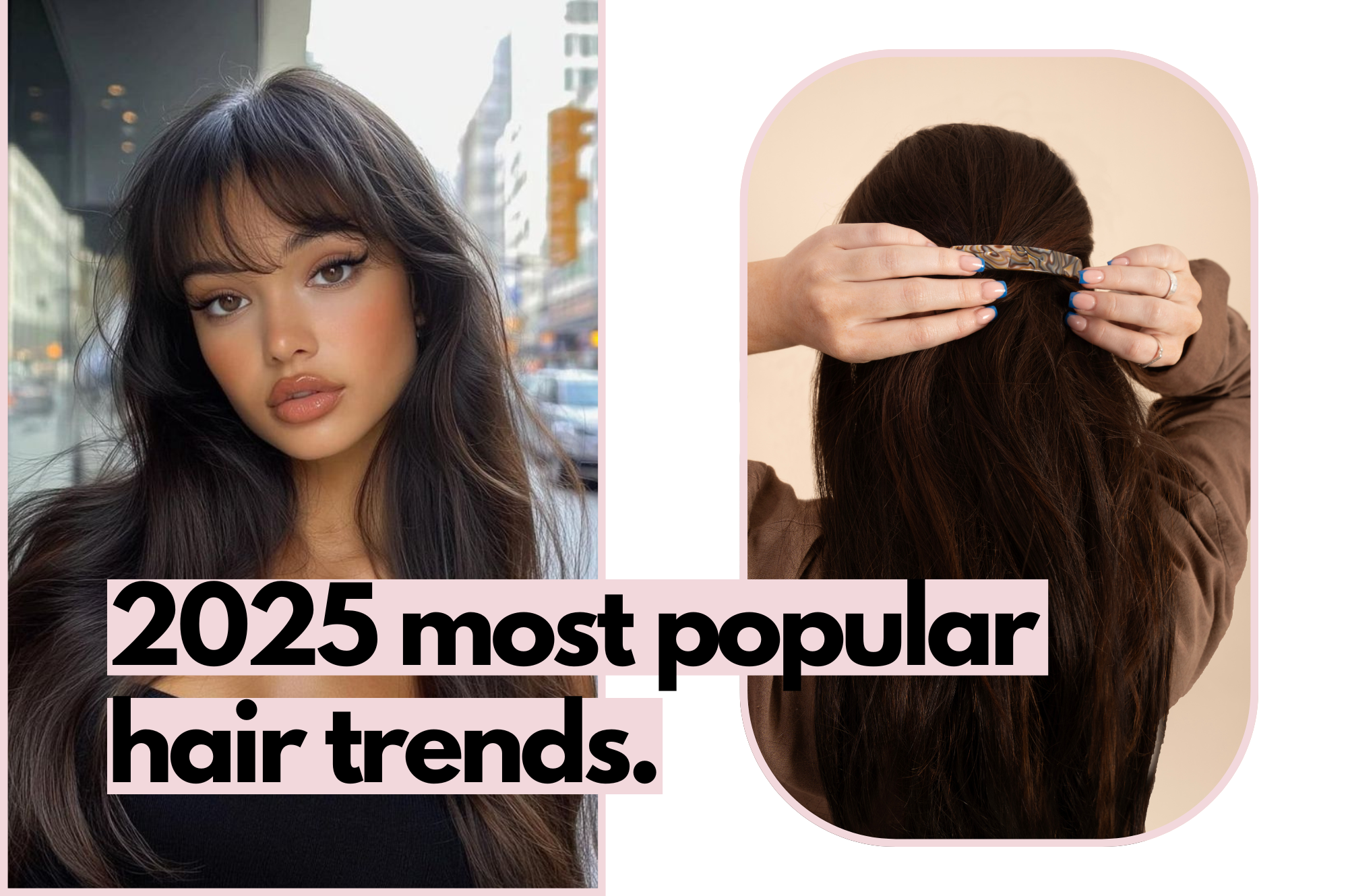 Top 5 popular hair trends to try in 2025.