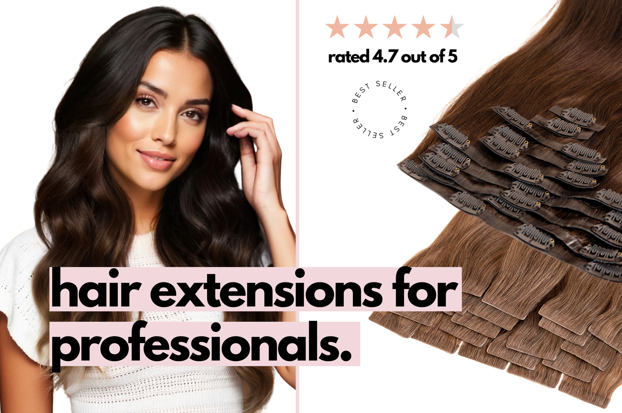Irresistible Me Hair Extensions for Professionals.