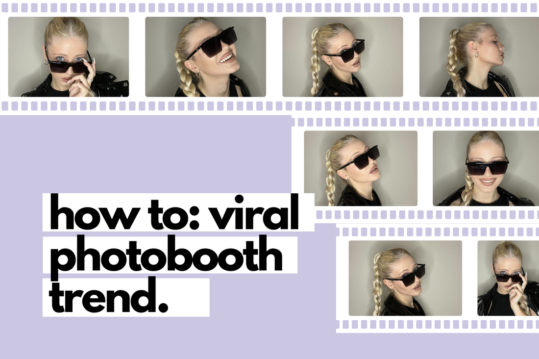 photobooth-ready: double braided ponytail.