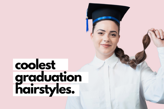 best 3 hairstyles that match your graduation cap.