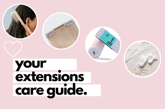 5 tips on how to take care of your hair extensions.