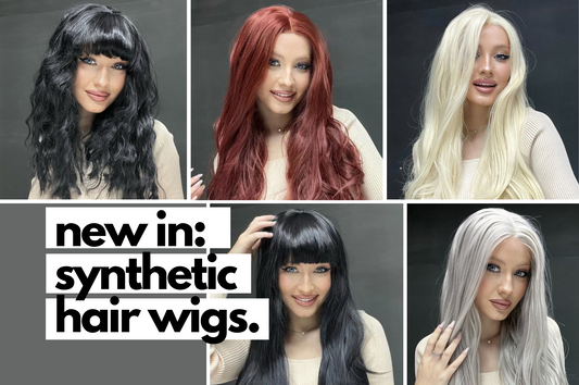 how to style a synthetic wig.